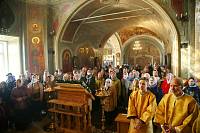 Освящение мемориального камня в дубраве священномученика Алексия Сперанского села Богослово