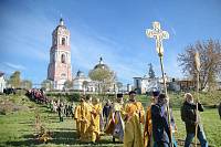 Освящение мемориального камня в дубраве священномученика Алексия Сперанского села Богослово