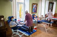 Сбор донорской крови в Троицком соборе г. Щелково