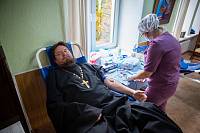 Сбор донорской крови в Троицком соборе г. Щелково
