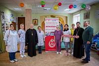 Сбор донорской крови в Троицком соборе г. Щелково