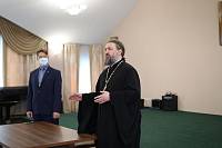 Передача материальной помощи пострадавшим при взрыве газа в Ногинске