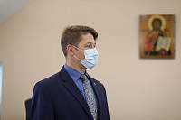 Передача материальной помощи пострадавшим при взрыве газа в Ногинске