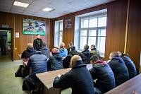 Проводы призывников в Щёлковском военкомате