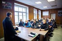 Проводы призывников в Щёлковском военкомате