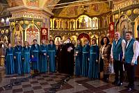 Концерт вокального ансамбля «Благовест» в Сергиевском храме деревни Алмазово