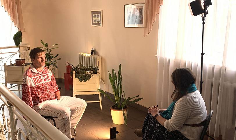 Съемки передач для телеканала «СПАС» в Орехово-Зуеве