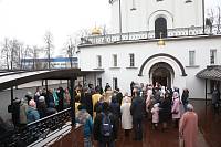 Освящение нового колокола в храме святой блаженной Матроны Московской г. Ногинска