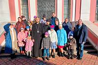 Акция «Согреем детские сердца» в Сергиевском храме деревни Алмазово