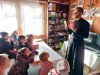 Акция «Согреем детские сердца» в Сергиевском храме деревни Алмазово