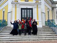 Пеший поход учащихся воскресной школы при Державном храме г. Фрязино