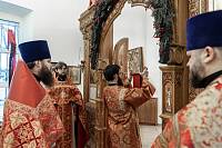 Престольный праздник в Воскресенском храме Павловского Посада