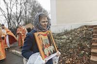 Престольный праздник в Воскресенском храме Павловского Посада