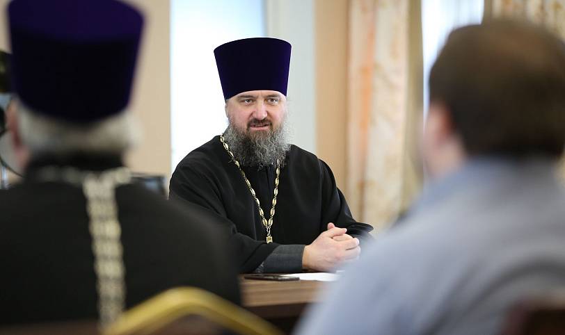Встреча председателей епархиальных отделов по взаимодействию с Вооруженными силами, правоохранительными органами и казачеством Московской митрополии