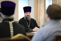 Встреча председателей епархиальных отделов по взаимодействию с Вооруженными силами, правоохранительными органами и казачеством Московской митрополии