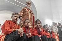 Архиерейское богослужение в Никитском храме деревни Бывалино