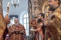 Архиерейское богослужение в Никитском храме деревни Бывалино
