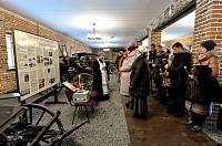 Освящение каретного двора в усадьбе Я. В. Брюса