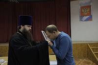 Посещение войсковой части в Павловском Посаде