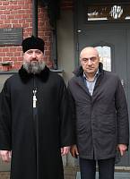 Освящение здания бывшей фабрики Глуховской мануфактуры в Ногинске