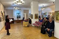 Открытие выставки декоративно-прикладного искусства и живописи в Павловском Посаде