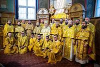 День памяти святого апостола Андрея Первозванного в Троицком соборе города Щёлково