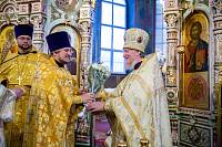 День памяти святого апостола Андрея Первозванного в Троицком соборе города Щёлково