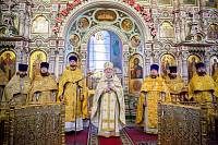 День памяти святого апостола Андрея Первозванного в Троицком соборе города Щёлково