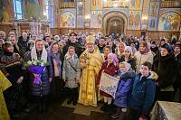 День памяти святого апостола Андрея Первозванного в Троицком соборе города Щёлково