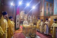 День памяти святого апостола Андрея Первозванного в Троицком соборе города Щёлково