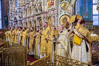 День памяти святого апостола Андрея Первозванного в Троицком соборе города Щёлково