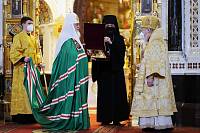 Митрополит Крутицкий и Коломенский Павел и архиереи Московской митрополии сослужили Святейшему Патриарху Кириллу за Божественной литургией в Храме Христа Спасителя