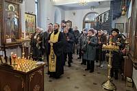 Панихида по погибшим военнослужащим в Орехово-Зуеве