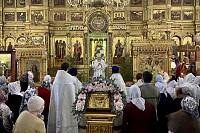 Архиерейское богослужение в Богородицерождественском храме Балашихи