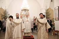 Архиерейское богослужение в Христорождественском храме села Ямкино