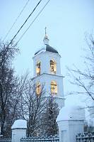 Архиерейское богослужение в Богоявленском храме села Бисерово