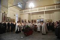 Отпевание протоиерея Александра Шарапова