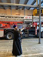 Молебны в пожарно-спасательных частях Электрогорска