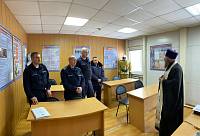 Молебны в пожарно-спасательных частях Электрогорска