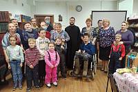 Рождественский праздник для детей с ограниченными возможностями здоровья в православном духовно-просветительском центре «Благовест» г. Щёлково