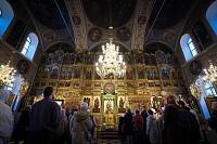 Архиерейское богослужение в Богородицерождественском храме Балашихи