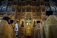 Архиерейское богослужение в Богородицерождественском храме Балашихи