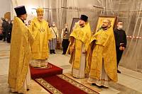 Архиерейское богослужение в Почаевском храме Балашихи