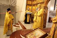 Архиерейское богослужение в Почаевском храме Балашихи