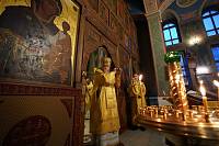 Архиерейское богослужение в Троицком храме микрорайона Железнодорожный городского округа Балашиха