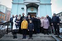 Архиерейское богослужение в Троицком храме микрорайона Железнодорожный городского округа Балашиха