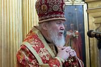 Архиерейское богослужение в Троицком храме деревни Павлино