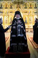 Чтение Великого покаянного канона преподобного Андрея Критского в Балашихинской епархии