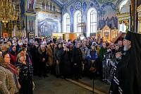 Чтение Великого покаянного канона преподобного Андрея Критского в Балашихинской епархии