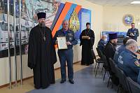 Подписание соглашения о сотрудничестве Богородского благочиния и Ногинского спасательного центра МЧС